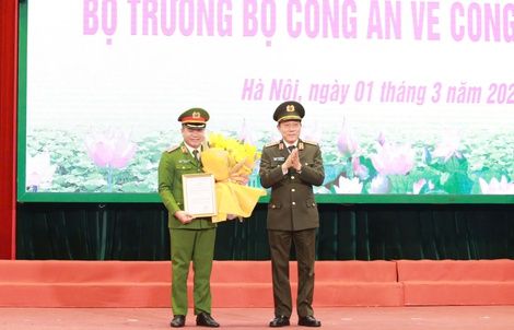Thiếu tướng Nguyễn Thanh Tùng được giao điều hành Công an TP Hà Nội