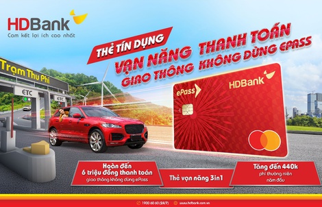 HDBank ePass 3in1 - Thẻ vạn năng cho chủ xe thời đại số