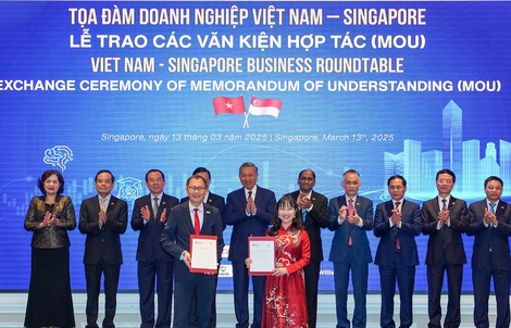 Trường Đại học VinUni và Đại học NTU - Singapore ký kết hợp tác liên minh chiến lược