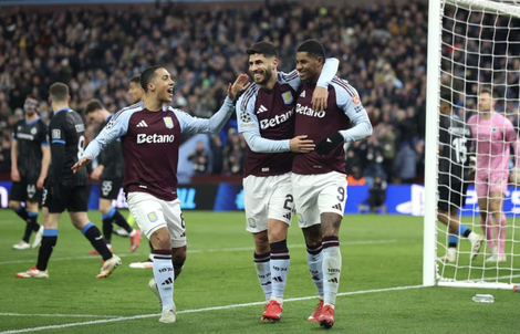 Rashford tỏa sáng, Aston Villa tưng bừng giành vé tứ kết Champions League