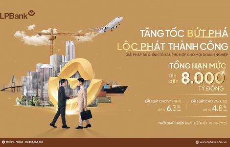 LPBank “kích hoạt” gói vay 8.000 tỉ đồng cho doanh nghiệp