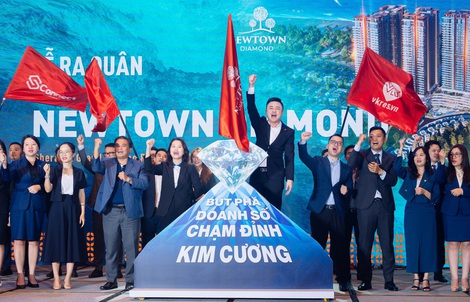 Tinh thần bứt phá trong lễ ra quân năm 2025 của tổ hợp căn hộ cao cấp Newtown Diamond tại Đà Nẵng