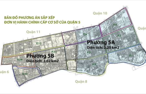 TP HCM: Quận 5 đề xuất sắp xếp 10 phường thành 2 phường