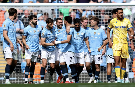 Man City ngược dòng đẳng cấp, hạ Crystal Palace trận cầu 7 bàn
