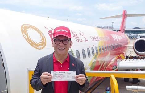 Vietjet mở hai đường bay thẳng đến Côn Đảo, khai thác bằng máy bay COMAC
