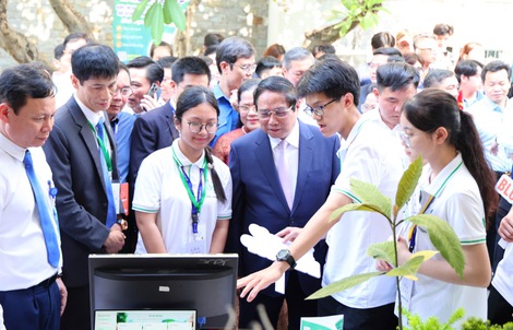 Thủ tướng Phạm Minh Chính dự Ngày hội khởi nghiệp quốc gia của học sinh-sinh viên