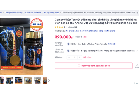 Đề nghị Shopee, Meta chặn bán thuốc trái phép