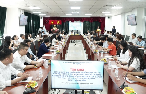 TP HCM: Bàn cách kết nối việc làm hiệu quả cho cán bộ bị tinh giản