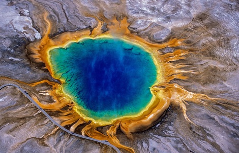 Phát hiện "nắp magma đang thở" trong siêu núi lửa Yellowstone