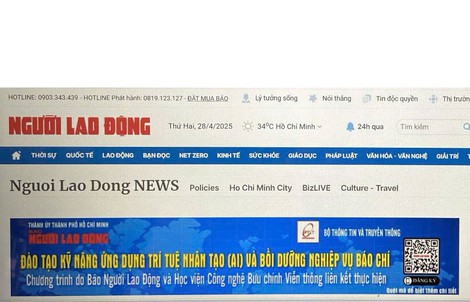 Người Lao Động Newspaper Launches Foreign-Language News
