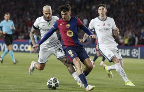 Rượt đuổi 6 bàn, Barcelona hòa nghẹt thở Inter Milan ở Champions League