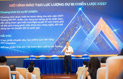 Trường ĐH FPT bổ sung chương trình đào tạo lực lượng dự bị chiến lược thực thi Nghị quyết 57/NQ-TW