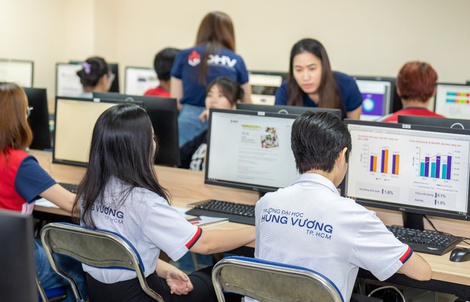 Kiến tạo mô hình đào tạo 70% thực hành của Trường ĐH Hùng Vương TP HCM