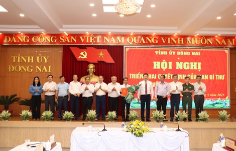 Ông Thái Bảo giữ chức Phó Bí thư Tỉnh ủy Đồng Nai