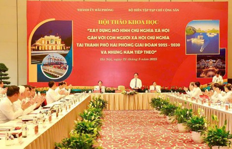 Xây dựng mô hình Chủ nghĩa xã hội gắn với con người Xã hội chủ nghĩa tại TP Hải Phòng