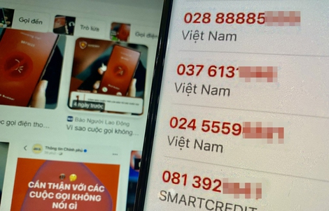 Khi bị số lạ gọi nhá máy làm phiền, người dân cần làm gì?