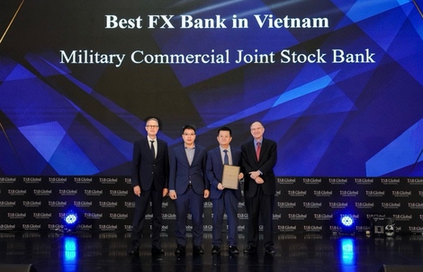 MB hai năm liên tiếp nhận danh hiệu “Ngân hàng ngoại hối tốt nhất Việt Nam” từ The Asian Banker