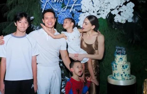 Mối quan hệ của Kim Lý với con riêng của Hồ Ngọc Hà- Cường Đôla