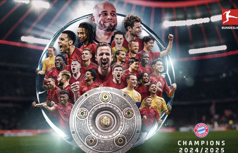 Leverkusen "dâng" cúp, Bayern Munich và Harry Kane vô địch Bundesliga