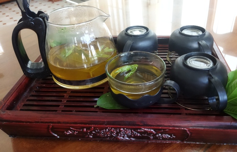 Nhớ vị trà búp ổi non của ba