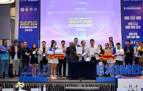 Công bố Giải chạy đêm TP HCM Eximbank 2025