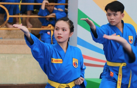 Võ nhạc Vovinam gây ấn tượng tại Giải thể thao học sinh toàn quốc 2025