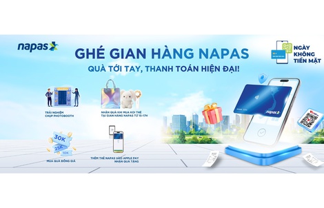 NAPAS mang đến nhiều hoạt động mới mẻ, thú vị tại chuỗi sự kiện Ngày không tiền mặt 2025