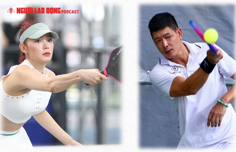 Nhiều nghệ sĩ tham gia giải Pickleball do Báo Người Lao Động tổ chức