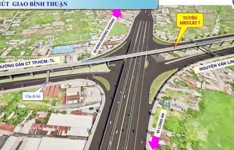 TP HCM sắp mở rộng đường cửa ngõ phía Tây lên 12 làn xe
