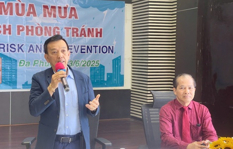 VWS tổ chức tập huấn an toàn mùa mưa cho người lao động