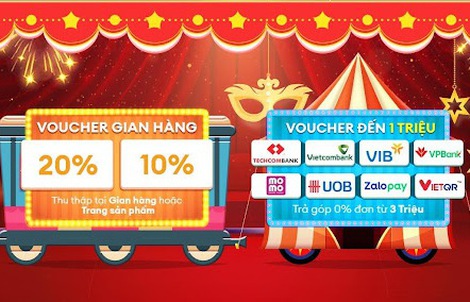 Lazada tung loạt ưu đãi sâu dịp 6.6