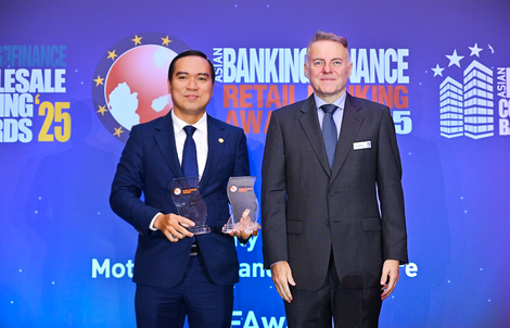 HDBank nhận hai giải thưởng lớn từ Asian Banking & Finance
