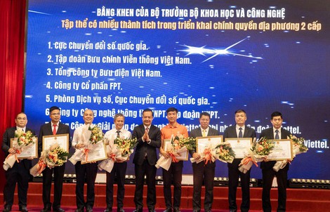FPT nhận Bằng khen của Bộ Khoa học và Công nghệ