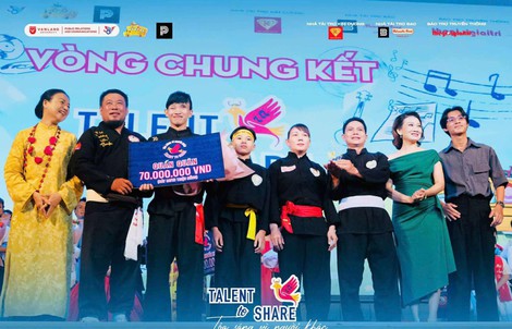 Võ Đăng Khoa đoạt giải Quán Quân "Talent To Share – Tỏa sáng vì người khác 2025"
