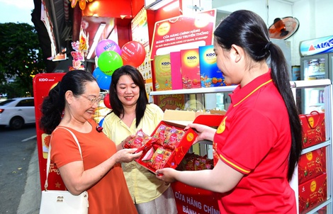 Kido khởi động sớm thị trường Trung thu, tăng sản lượng gấp đôi năm 2024