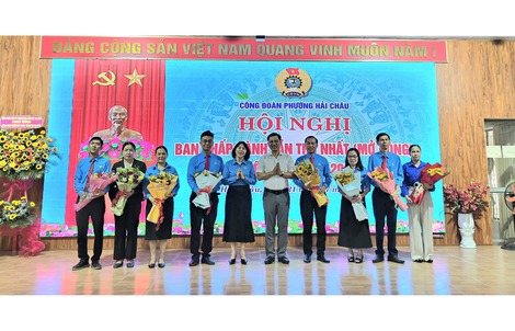 Đà Nẵng: Ra mắt Công đoàn phường Hải Châu với gần 9.000 đoàn viên