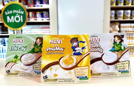NuVi Sữa Chua Tiệt Trùng Phô Mai Vị Hokkaido Cheese – Món Quà Dinh Dưỡng Tiện Lợi Cho Bé Mỗi Ngày
