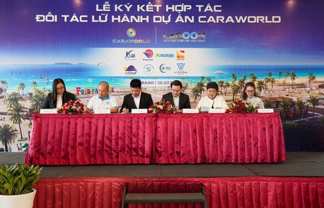 Chủ đầu tư dự án CaraWorld tiếp tục ký kết hợp tác chiến lược với các đối tác lữ hành lớn