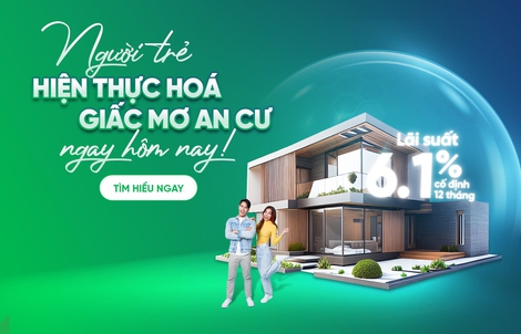 VPBank thêm ưu đãi lãi suất cho người trẻ vay mua nhà