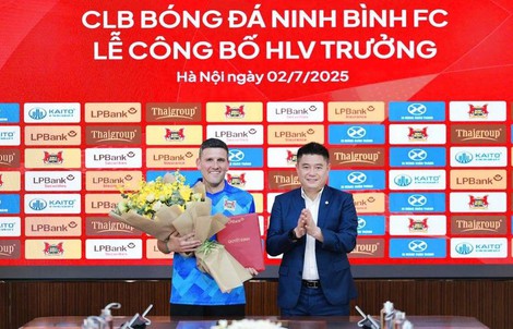Tân HLV trưởng CLB Ninh Bình là ai?