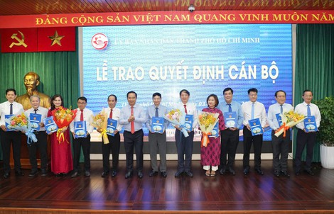 UBND TP HCM bổ nhiệm lãnh đạo 10 cơ quan báo, đài trực thuộc