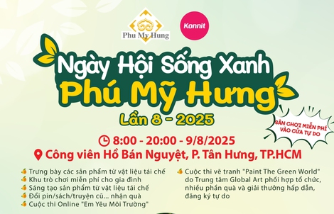 Ngày hội sống xanh Phú Mỹ Hưng: Câu chuyện Hoa và Rác