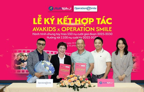 AVAKids và Operation Smile: Khởi động chương thứ hai trong hành trình tái sinh nụ cười Việt