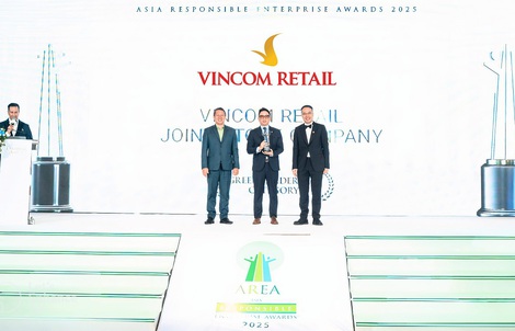 Vincom Retail tiếp tục được vinh danh Top 50 Công ty niêm yết tốt nhất Việt Nam 