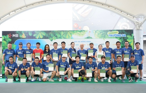 60 đối tác công nghệ tham gia Giải Pickleball gây quỹ trồng 1 triệu cây xanh tại Trường Sa