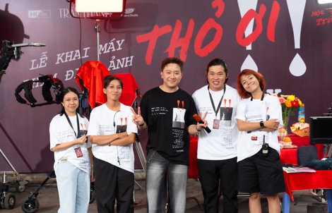 Trấn Thành khai máy phim Tết Bính Ngọ