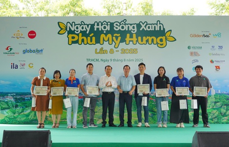 Ngày hội Sống Xanh Phú Mỹ Hưng lần 8 – 2025: Lan tỏa tinh thần “Sống xanh - Sống khỏe”