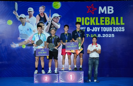 Gần 1.500 trận đấu mãn nhãn tại MB Pickleball D-Joy Tour 2025 - HCMC Leg 2