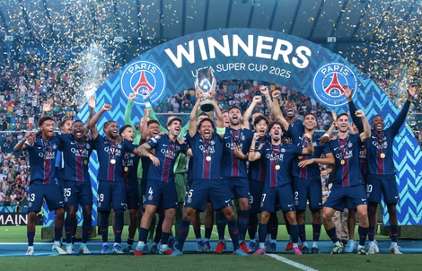 PSG lập kỳ tích với Siêu cúp châu Âu