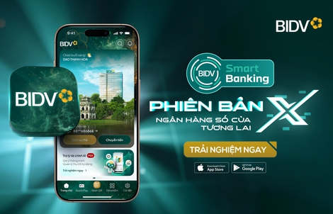 BIDV SmartBanking phiên bản X - Dấu ấn tiên phong cùng loạt tính năng mới độc đáo